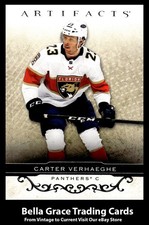 2021-22 Upper Deck Artifacts Carter Verhaeghe #71 Florida Panthers NHL Hockey