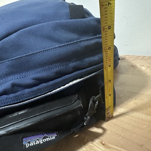 Bolso de mano vintage Patagonia azul transporte MLC 45L 3 vías defecto de viaje - Imagen 17 de 17