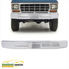 Front Bumper Face Bar For Ford Bronco F100 F150 F250 F350 1980-1986 E1tz17757a