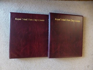 2 x Royal Mail FDC albums excellent condition rf148