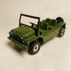 Dinky Toys #342 Austin Mini Moke Military Green - Original Vintage (ref26)
