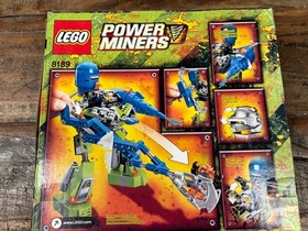 Lego Power Miners 8189 MAGMA MECH NEW DAMAGED PACKAGING