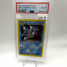 Dark Gyarados 8/82 Team Rocket Holo 1st Edition ENG 2000 PSA 8 Cert 168869108 on eBay