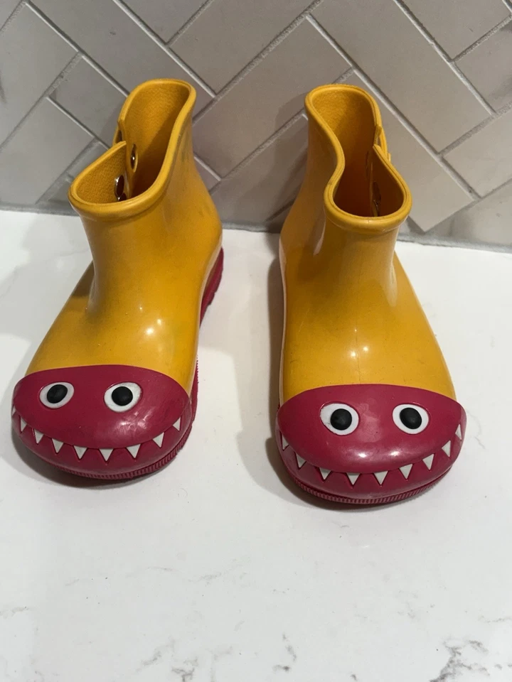 Mini Melissa Monster Rainboots - Talla 10 Niñas Niños Pequeños Zapatos Foto 4 de 4