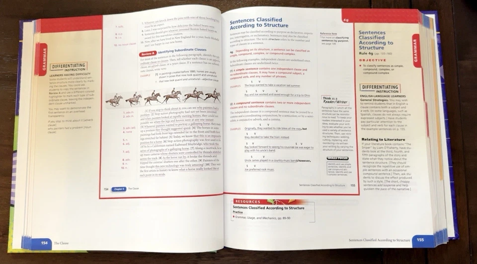 ELEMENTS OF LANGUAGE: THIRD COURSE, TEACHER EDITION By Odell Irvin - Hardcover - Image 3 of 4