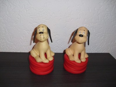 2 LORIOT Werbefiguren aus den 1970er Jahren: ''WUM'' - Größe: ca. 16 cm (Goebel)