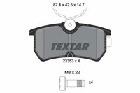 Textar Textar BremsbelÄGe Hinten Ford Focus DAW DBW Focus Kombi DNW Stufenheck D