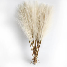 6PCS Faux Pampas Grass for DIY Floral Arrangements, Home & Wedding Decor UK