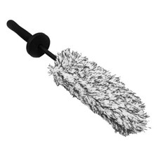Wheel Barrel Brush, New Car Wheel Cleaner Brushs Long Handle Wheel Black