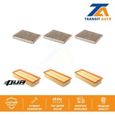 Air Cabin Filters (6 Total) Kit For Volkswagen Jetta KFL-101118