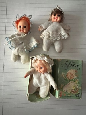 3x El Greco Flämmchen Little Friends kleines Püppchen kleine Puppe
