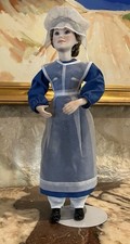 Vintage Danbury Mint Amish Bride By Judy Belle Porcelain Doll 15”