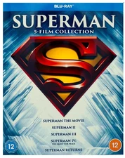 Superman Complete Collection (5-disc Edition) [Blu-ray] [1978][Region Free] (Pac