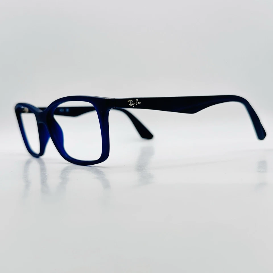 Gafas Ray Ban para hombre y mujer ovaladas azul oscuro mod. Tapa RB 7047 Foto 3 de 4