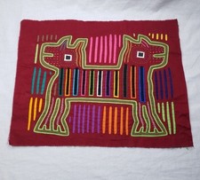 Vintage Handcrafted Kuna Mola Tapestry 