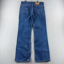Vintage Levis Jeans Mens 38x32 Fits 36x32 517 Bootcut Orange Tab Made in USA