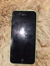 Broke Apple iPhone 5c - 16 GB - Green Unlocked 