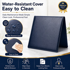 Elegant A4 Certificate Holder Album for Diplomas, Awards and Important Documents