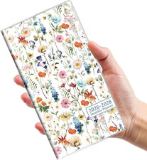 2 Year Pocket Calendar 2026-2028, Jul 2026-Jun 2028  6.5" X 3.5"  Small Pocket C