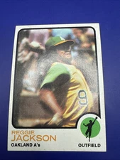 1973 Topps #255 Reggie Jackson Nrmt Stunner 5xWSC 563 Hrs HOF