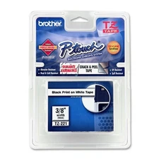 Brother International Tze221 Brother Tze221 Label Tape - 0.38" Width - 1 Each