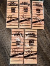 Lot Of 5 Packs Styling Essentials Perm Rods 11/16" NOS Sand Costume