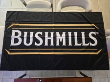 Bushmills Irish Whiskey Flag Banner Alcohol Advertising Decor Man Cave Display