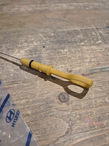 Hyundai Atos 2001- Genuine Oil Level Dipstick 2661102500 New OEM Part - Picture 5 of 6