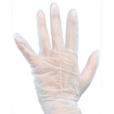 Karat FPGV1008 Large Vinyl Powder Free Disposable Gloves