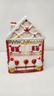 VINTAGE MSRF INC HOLIDAY Christmas GINGERBREAD HOUSE COOKIE  Candy JAR 10” — photo 5