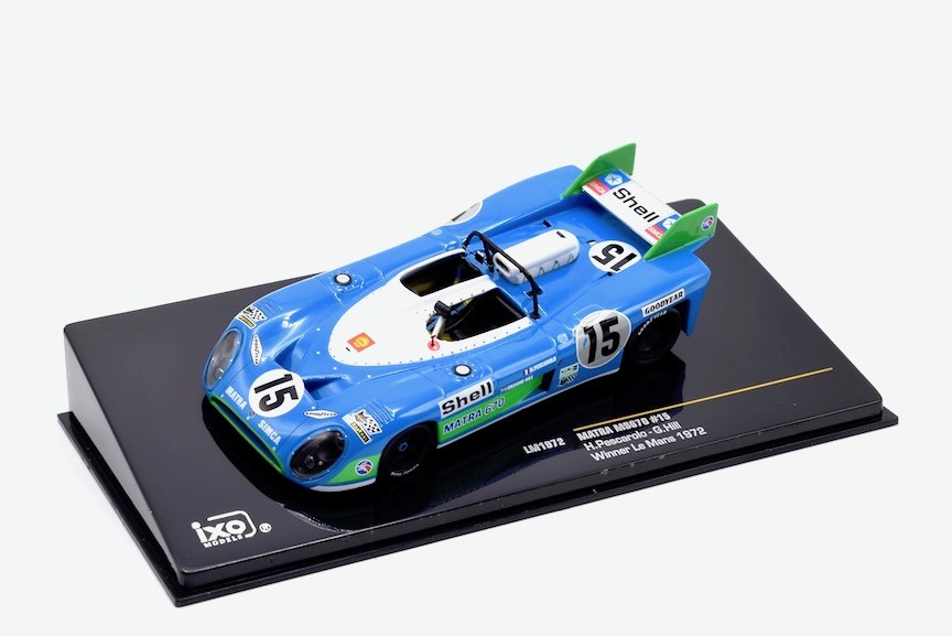 Voiture miniature Matra MS670 Le Mans 1972 IXO 1/43