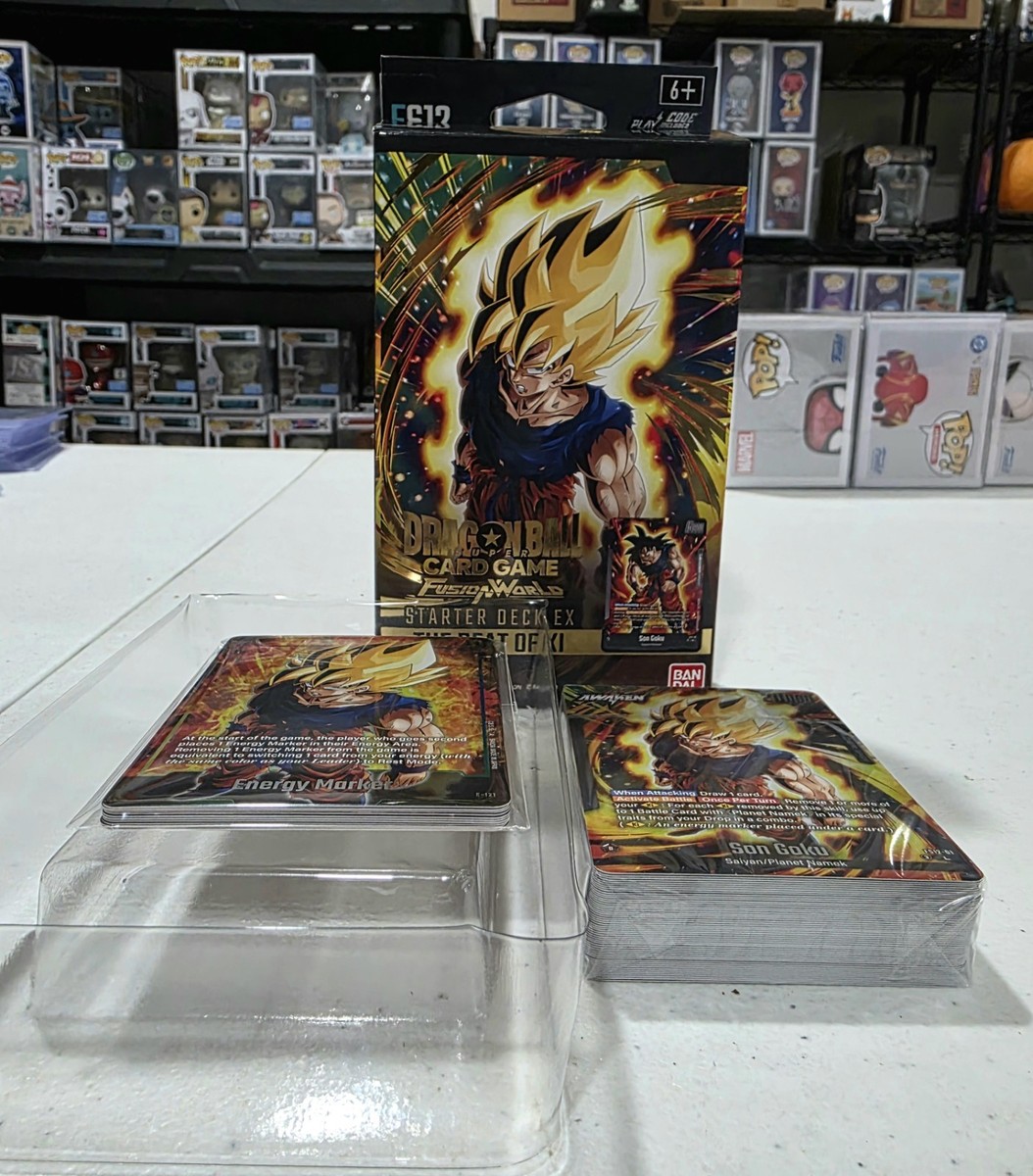 Dragon Ball Super Fusion World Starter Deck Ex The Beat Of Ki FS12