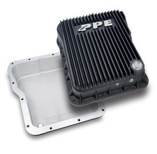 Ppe Standard Profile Black Transmission Pan For 01-19 Gm 6.6l Diesel For Allison