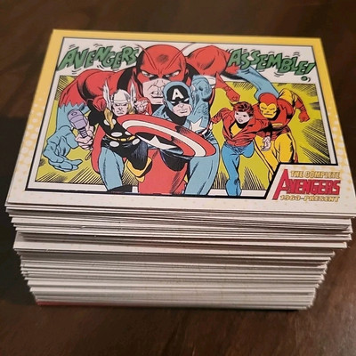 Marvel The Avengers Trading Cards 1963  Present (2006) Complete 81 Card Set 