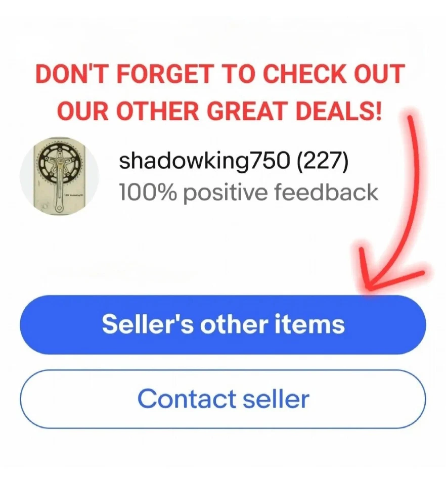 Bielas BMX Sugino Super Maxy Cross Old School Fuji Bike 4 GT Mongoose Redline CW Foto 4 de 4