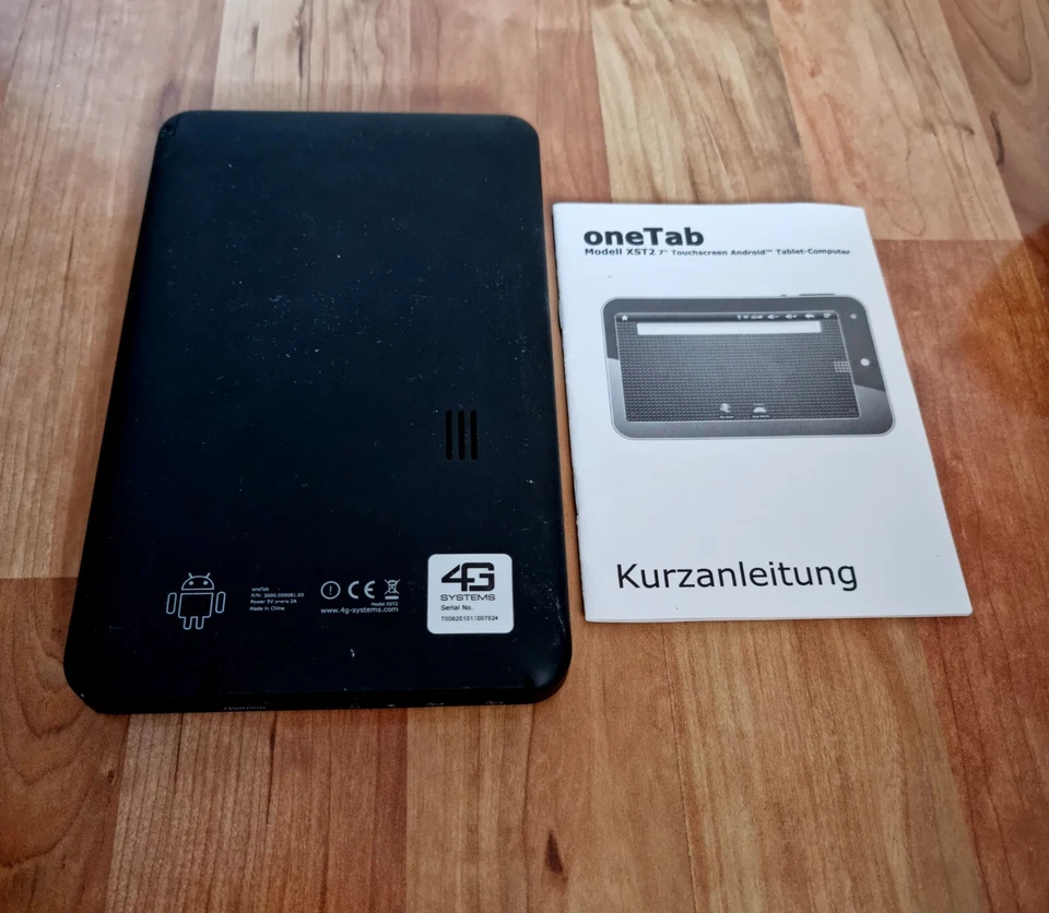 4G Systems XST2 oneTab in schwarz - Bild 2 von 2