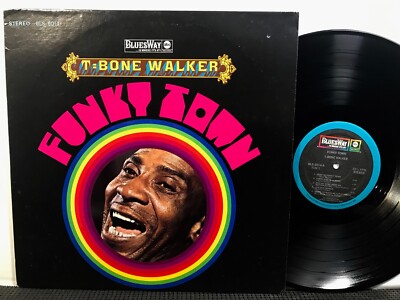 T-BONE WALKER Funky Town LP BLUESWAY BLS-6014 STEREO 1968 Blues