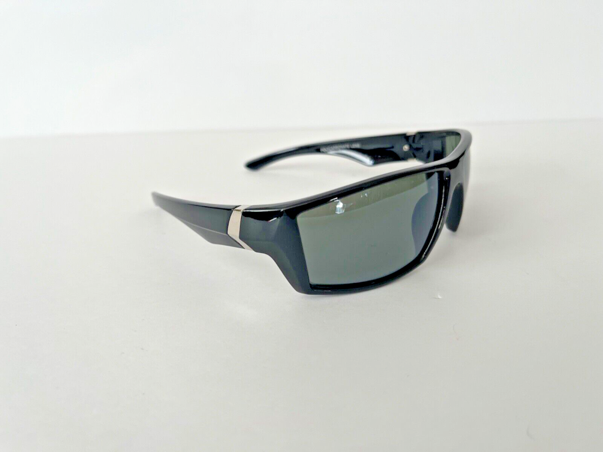 Polarized Sport Sunglasses Rectangle UV400 Protection Unisex Adult Unisex Sport Style Black Sunglasses Rectangle Shatter  main image 2