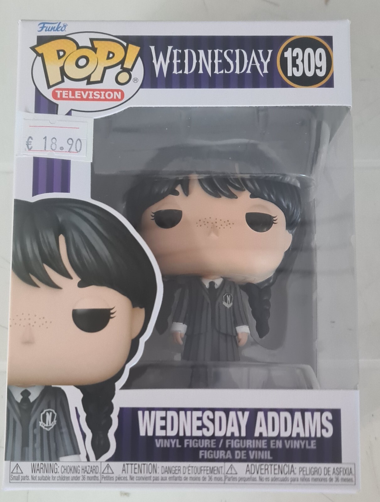 Funko Unisex Grigio Statuetta Da Collezione Wednesday Pop! Tv Wednesday - Immagine 3