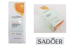Sadoer Vitamin C Brightening Cleanser 3.52 Fl Oz/100g Orange Essence #W3737