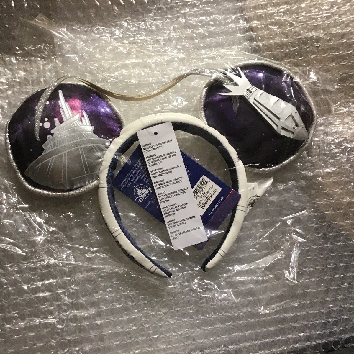 The Main Attraction Space Mountain Ears Disney Parks 