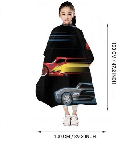Kids Hair Cutting Cape Gown Professional Barbers Hairdressers Waterproof - Picture 20 of 25