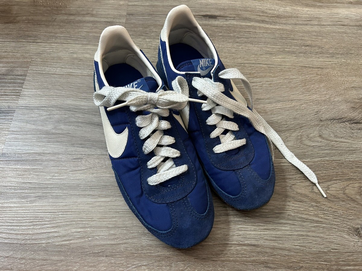 Rare Vintage 1984 Nike Oceania 840810 Blue Cortez Shoes US  display picture 2