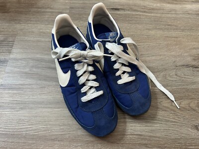 Rare Vintage 1984 Nike Oceania 840810 Blue Cortez Shoes US Size 5