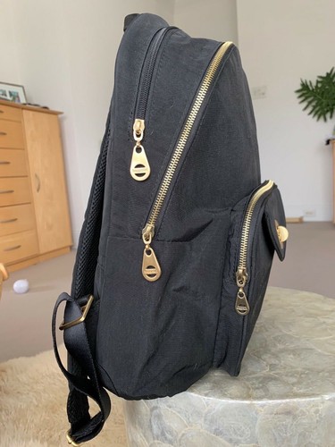 BAGGALLINI Backpack TRAVEL Black NYLON 