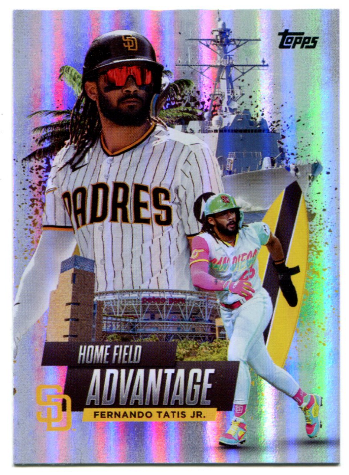 2025 Topps Series 1 Fernando Tatis Jr. Home Field Advantage SSP