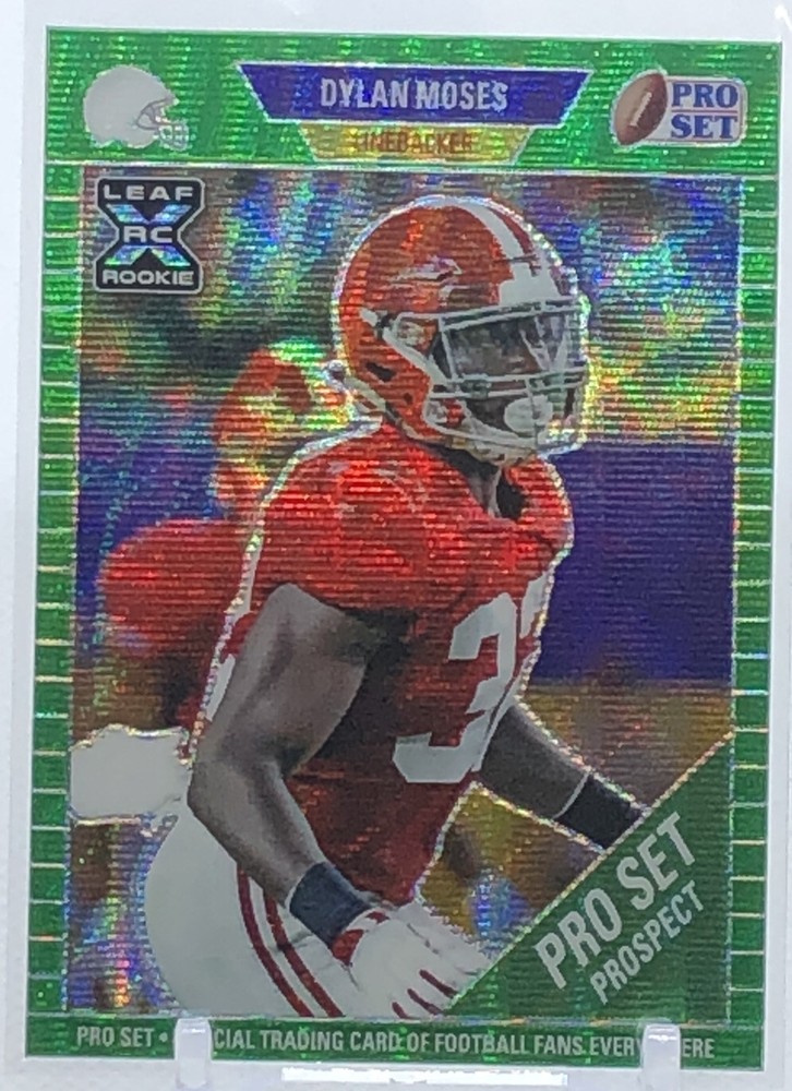 💥DYLAN MOSES ROOKIE 2021💥LEAF PRO SET METAL GREEN💥XRC LE #10/20🔥🔥