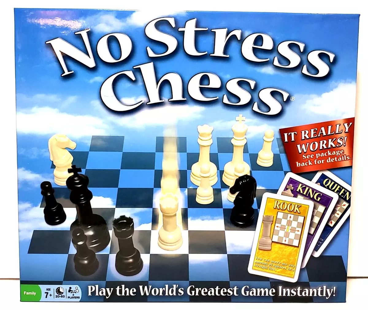 No Stress Chess Set, by Winning Moves Games 