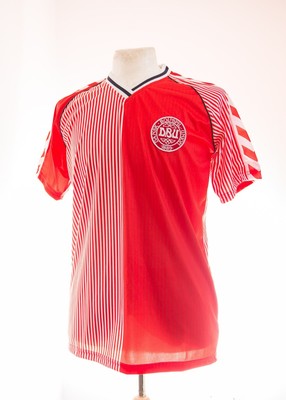 denmark 1986 world cup shirt