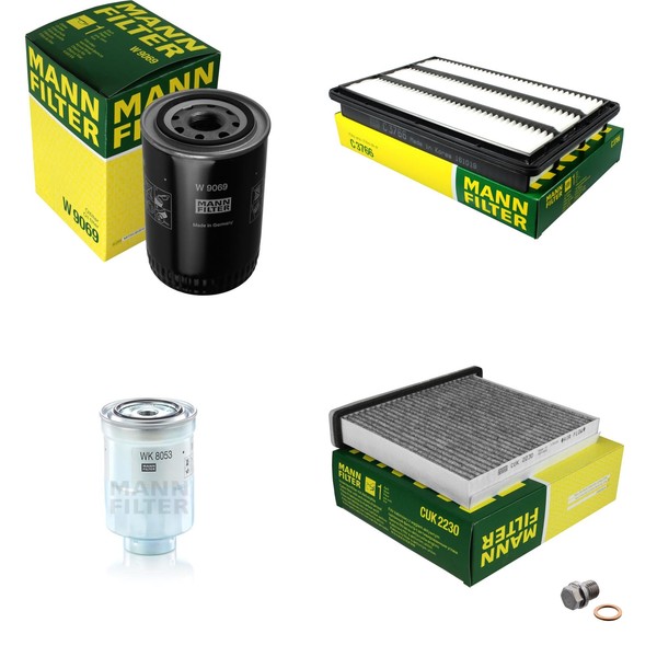 Mann-Filter Inspektionspaket Filterset FüR Mitsubishi Pajero IV 3.2 DI-D 4WD-image